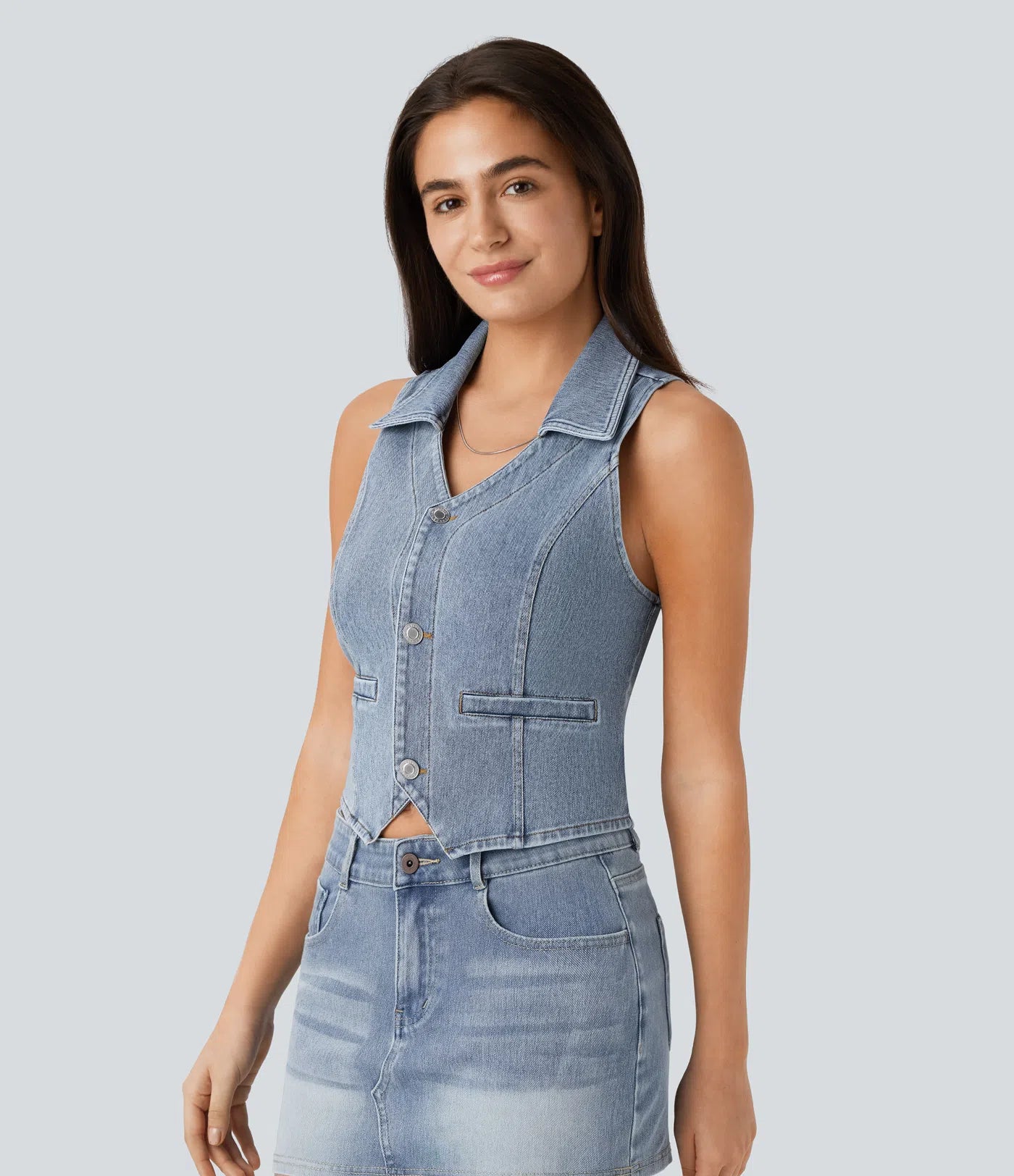 Conjunto Denim Elegance