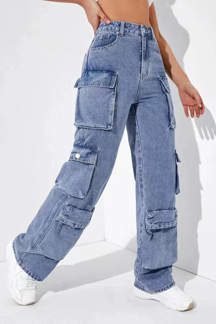 Jean Cargo Wide Leg