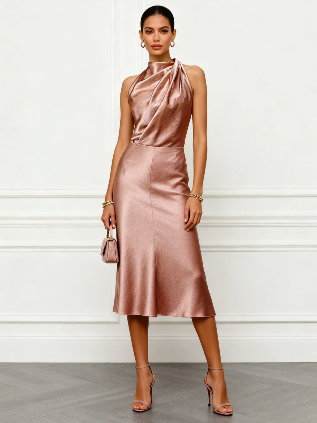 Vestido  Rose Golg