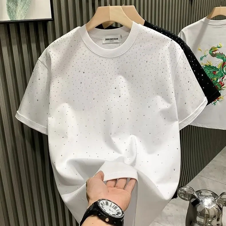 Camiseta Rhinestone