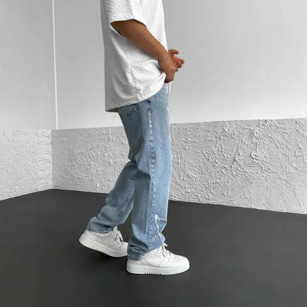 Jeans Baggy Estampado