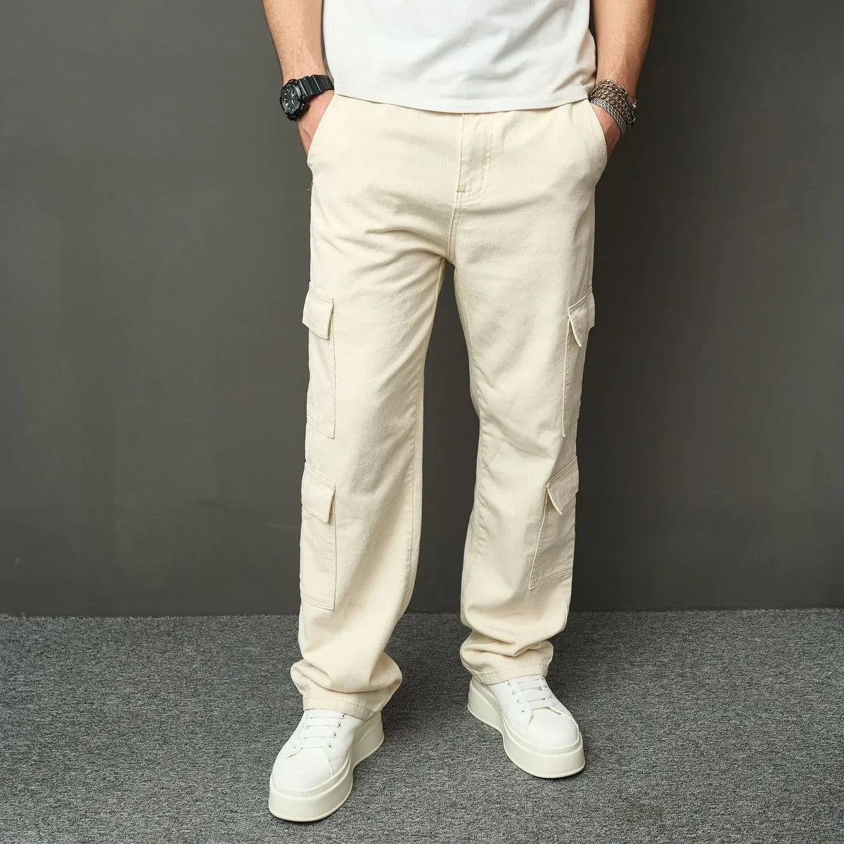 Pantalón Cargo Recto