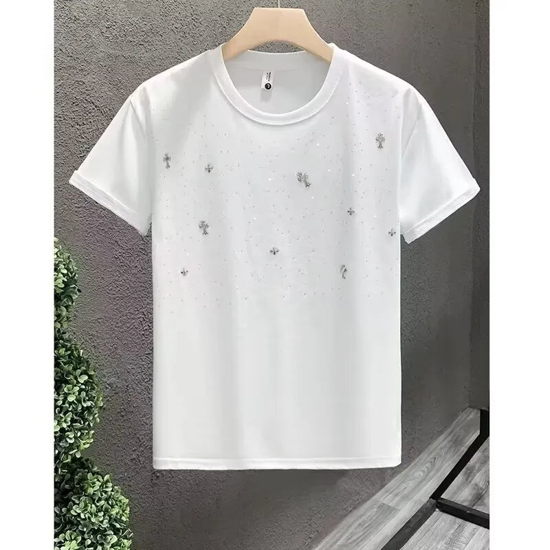Camiseta Rhinestone